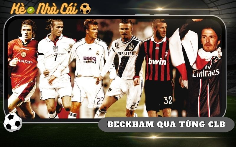 Su Nghiep Cua David Beckham Qua Tung CLB Nhu The Nao